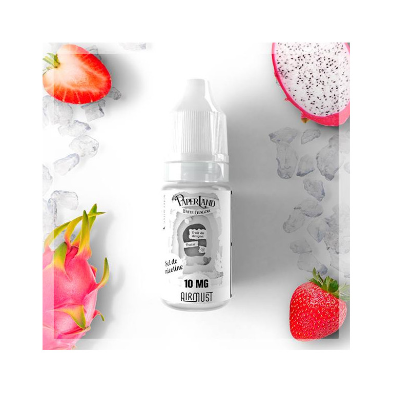 Paperland- Sel de nicotine White Dragon -10ml ot.