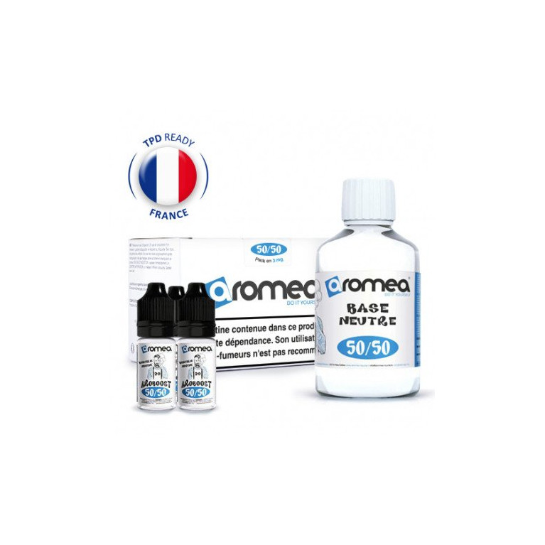 Pack DIY AROMEA 200ml 50/50 3mg