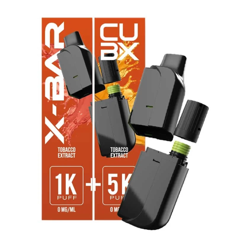 Cartouche pré-remplie CUBX Go X-Bar Blond Tobacco