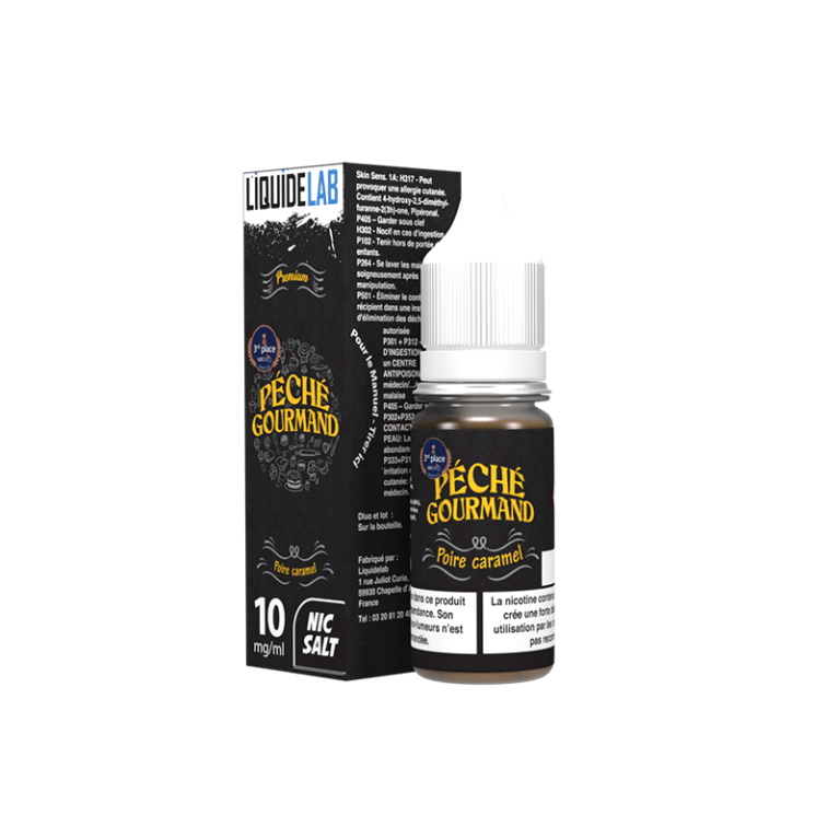 Poire Caramel - Liquidelab - Sel de nicotine 10ml