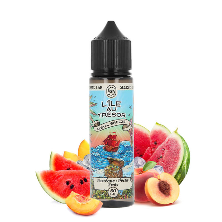 Corail Breeze -  L'île au trésor - 50ml 0mg ar.